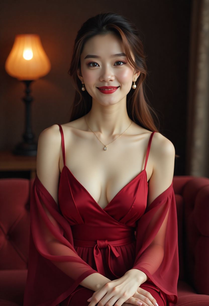 男女主查看老照片
